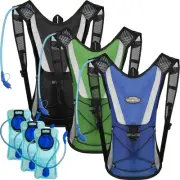 3 Pack Hydration Backpack Pack with 2L Water Bladder, Hydration Pack with Hyd...