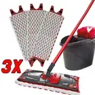 3Pcs For Vileda Ultramax /1-2 Spray Replacement Refill Mop Head Microfibre Mop