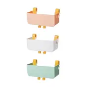 Large Capacity Bedside Hanging Storage Basket Dormitory Organizer with Hook