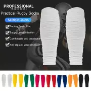 1 Pair Adult Youth Soccer Protective Leg Sleeves Calf Support Socks Shin Guard