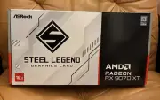AMD Radeon RX 9070 XT Asrock Steel Legend 16GB - NEW SEALED, w/ Receipt GPU