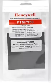 Honeywell PTM7950 80x80mm Phase Change Thermal Paste Laptop CPU Graphics