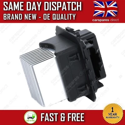 RENAULT CLIO MK3 MK4 2005-ONWARDS HEATER BLOWER MOTOR FAN RESISTOR