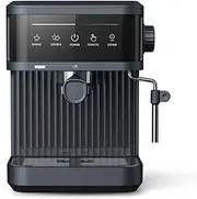 Multifunctional Italian Coffee Machine,Household Coffee Machine,Fully Automatic Espresso Machine,Small Milk Coffee Machine,Touch Screen,Single Cup and Double Cup,For Home and Party Use,Black