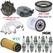 Tune Up Kit Filters Cap Wire Spark Plugs For CHEVY C10 V8 5.7L 1980