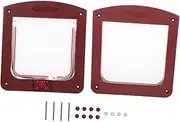 CORHAD Flexible Pet Door for Easy Install Pet Flap Door Accessory Safe and Comfortable