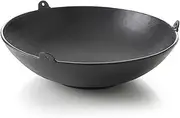 Barbecook Junko Cast Iron Wok for Attaching to Swivel Grill, Black, Round, 37 cm