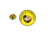pins pin's badge metal lapel hat button noodle forever