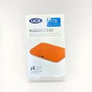 LaCie Rugged Portable External SSD Drive 1 TB (Thunderbolt 3 / USB-C Connector)