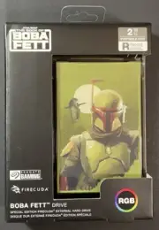 Seagate FireCuda External Gaming Hard Drive 2TB [ Star Wars Boba Fett ] NEW