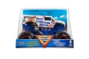 Monster Jam, Official Ice Cream Man Monster Truck, Die-Cast Vehicle, 1:24 Scale