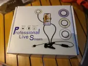 Selfie Ring Light with Holder Stand for Live Stream
