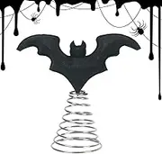 Tree Topper | Holiday Bat Ornaments | Holiday Ornament Tree Topper for Indoor Fireplace Mantel Window Front Door Proch Halloween Display
