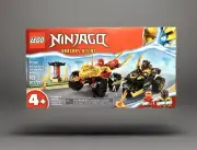 NEW Lego 71789 Ninjago KAI AND RAS'S CAR AND BIKE BATTLE 103pc Toy Building Set