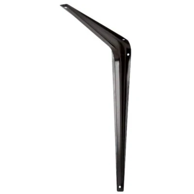 (4-Pk) Everbilt 10 in x 12 in Shelf Bracket 100 lbs Capacity Wall-Mount 14824