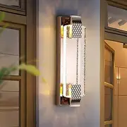 Jiinoo Wall Lamp Fixture, Gold Crystal Wall Lights, 12W LED Wall Sconce Lighting Indoor Wall Light Sconce for Bedroom, Bedside, Hallway, Dressing Table, Living Room, Staircase 3200K Warm Light