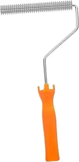 Bubble Remove Tool 6' Aluminum Spiked Defoaming Roller Brush for Paint Bubble Construction Random