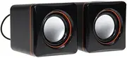 USB Powered Wired Computer Speakers - Stereo Sound for Desktop PC Laptop