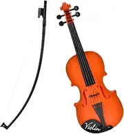 Sosoport 1 Set Realistic Violin Model for Simulated Music Instrument Plaything Fun Educational for Birthdays Parties and Music Lovers Beginner Violin for Young Musicians