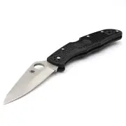 Spyderco Endura 4 VG-10/FRN - Saber Edge Knife -Black- Seki-City JAPAN EDC