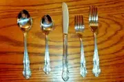STAINLESS DINNER FLATWARE MULTIPLE TYPES SELECT TABLE FORK, SPOON OR KNIFE