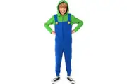 Super Mario Bros Luigi Kids Opposuit Onesie