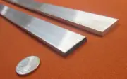 6061 T651 Aluminum Bar, 3/16" (.187") Thick x 1.0" Wide x 48" Length, 2 units