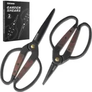 Garden Flower Bonsai Scissors,Walnut Wide Handles Pruning Gardening Scissors ...