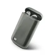 Wireless Bluetooth 5.0 Headset Earbuds with Power Bank Function Suitable for Various Models of Apple Android-Grey