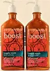QTY 2 - Bath & Body Works BOOST - TANGELO WOODS Body Moisturizer Lotion 6.5oz