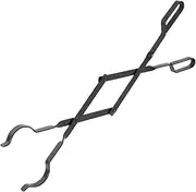 Firewood Grabber Tool, Campfire Fire Pit Tongs, Rust Resistant Heavy Duty Wood Fired Oven Tool for Campfire Fire Pit, Outdoor Indoor
