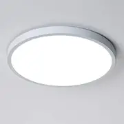 Jaycomey Flush Mount 11.8 Inch Ceiling Light,28W Surface Mount LED Fixture,Modern Round Ceiling Light for Bedroom Kitchen Balcony Hallway,6000K/Cool White