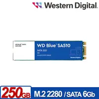 在飛比找樂天市場購物網優惠-WD 藍標 SA510 250GB M.2 2280 SAT