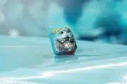 Handmade Keycap Artisan | Phoenix Reborn | MOBA GAME | SO-09 CODE | Resin | 1U |