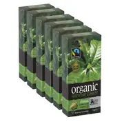 bean ground & drunk carton Classic Organic Fairtrade aluminium coffee 60 capsules