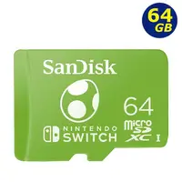 在飛比找蝦皮商城優惠-SanDisk 64GB 64G microSD Ninte