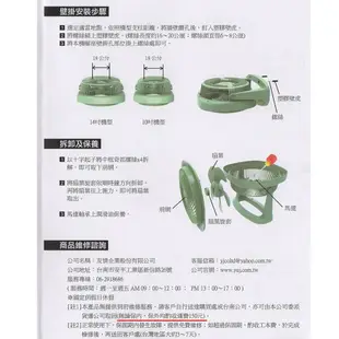 友情牌14吋壁掛循環扇 KG-1448~台灣製造(免運)