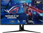 ASUS ROG Swift PG329Q Gaming Monitor – 32 inch WQHD (2560 x 1440), Fast IPS, 175Hz*, 1ms (GTG), Extreme Low Motion Blur Sync, G-SYNC Compatible, DisplayHDR™ 600