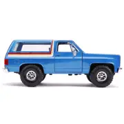 Just Trucks 1980 Chevy K5 Blazer Blue 1:24 Scale Diecast Vehicle Car Figure