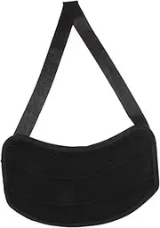 Thick Shoulder Pad Sturdy Canvas for Farm Work Black Single-shoulder Support