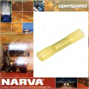 Narva 6.3 X 0.8mm Cable joiner Adhesive Lined Terminal Yellow 50 Pack