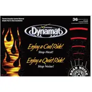 Dynamat DMT10465 Black Aluminum Sound Barrier Pack of 9 Performance Racing Parts