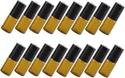 WOFASHPURET 20pcs Glass Roller Bottles for Essential Oils and Perfume Refillable Lightweight Travel Friendly Design for Aromatherapy and Liquid Storage