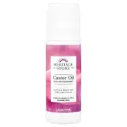 Heritage Store, Castor Oil Roll-On Treatment , 3 fl oz (89 ml)