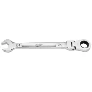 Milwaukee 45-96-9624 Milwaukee Tool 24MM Flex Head Ratcheting Combination Wrench