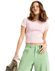 [Roxy] Beach Love Tee in Bleached Mauve
