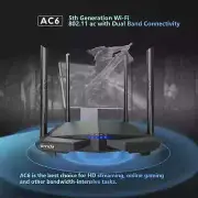 Wireless Router 867 Mbps High-Speed WiFi Internet Long Range Beamforming Tech