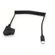 Battery DTAP to USB Type-C DJI SDR Transmission Power Cable and Spring Cable