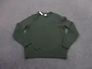 Gap Sweater Adult M Green Wool Pullover Golf Classic Preppy Outdoors Mens NEW