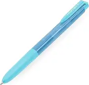 Uni-Ball Signo UMN-155-07 Gel Ink Retractable Rollerball Pen - 0.7mm Fine - Sky Blue Ink - Single